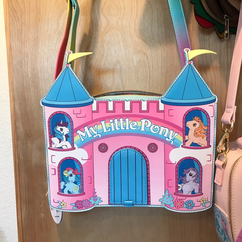 NWT!!! My Little Pony Castle Loungefly Purse